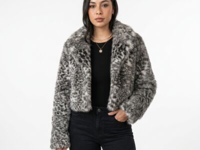 Abrigo Animal Print