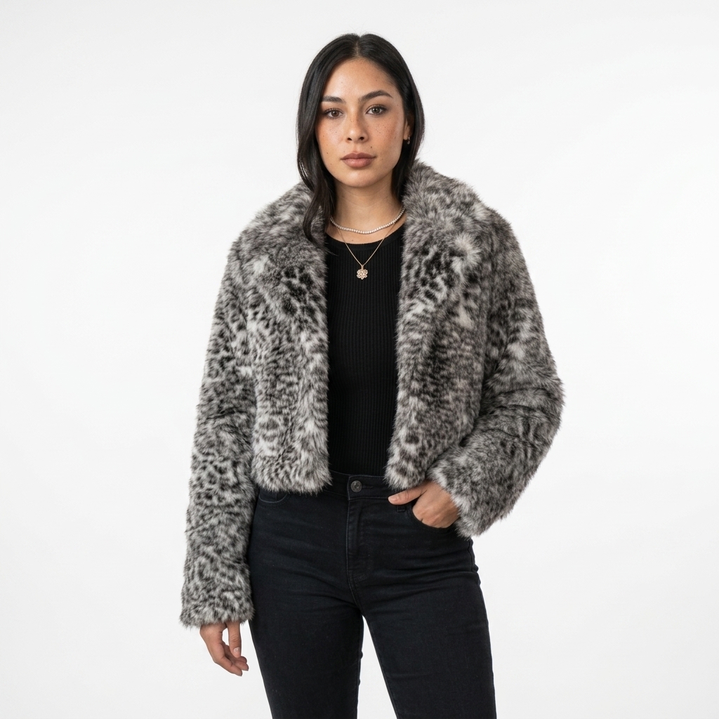 Abrigo Animal Print